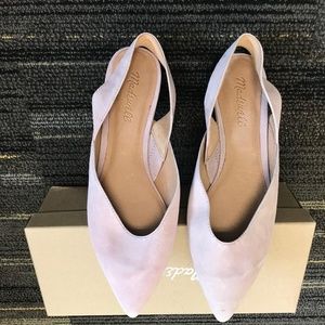 Madewell The Ava Slingback Flat - Antique Purple